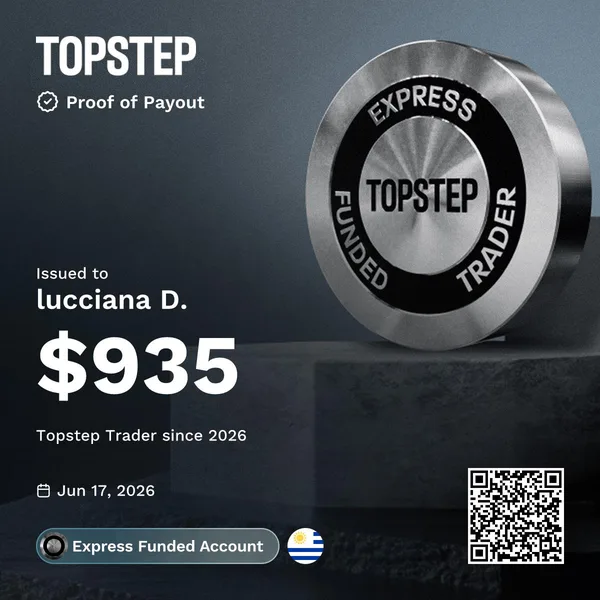 Payout / certificado funded de la comunidad
